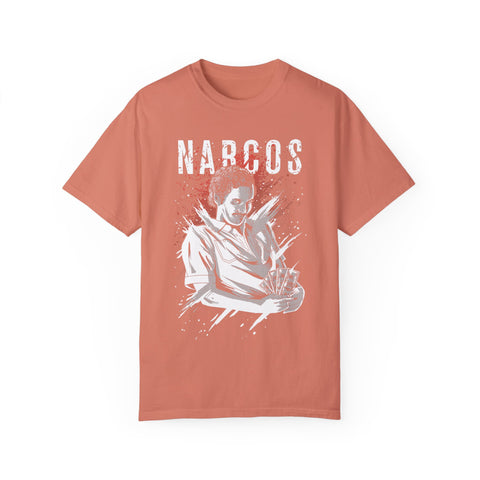 Narcos-Themed Unisex Garment-Dyed T-Shirt for Fans