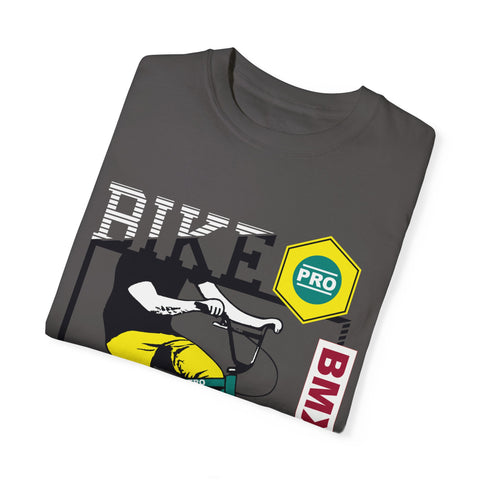 BMX Pro Unisex Garment-Dyed T-shirt - Perfect for Cycling Enthusiasts