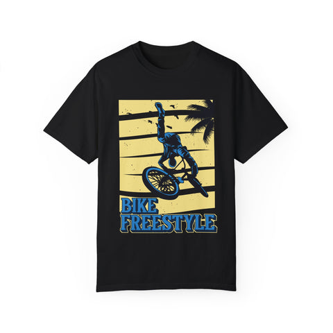 Unisex Bike Freestyle T-Shirt - Casual Graphic Tee for Cyclists