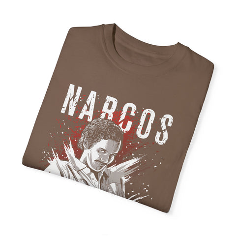 Narcos-Themed Unisex Garment-Dyed T-Shirt for Fans
