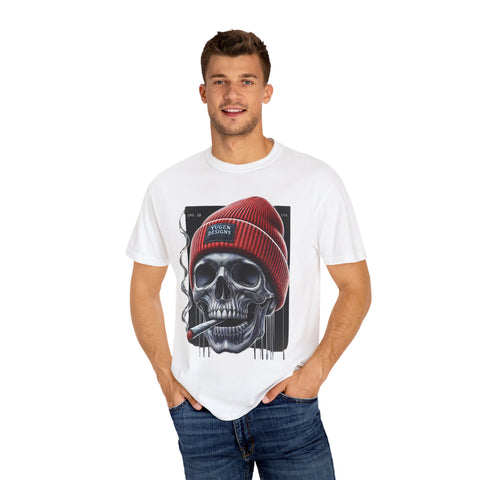 Edgy Skull Graphic Unisex T-Shirt - Streetwear Style for Music Festivals & Everyday Wear