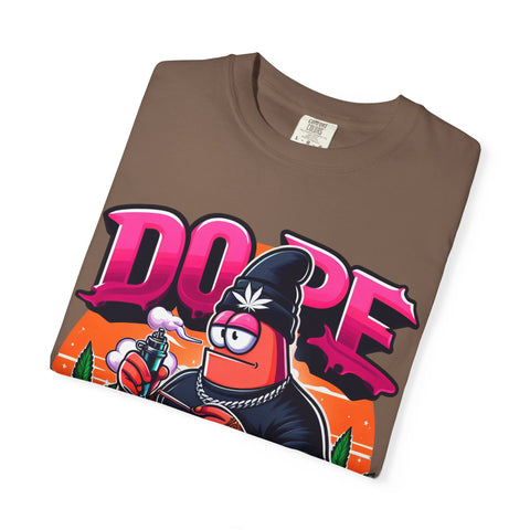 Cool Graphic T-Shirt - 'Dope' Vintage Cartoon Design