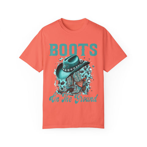 Cowboy Boots Graphic T-Shirt for Western Fashion Lovers