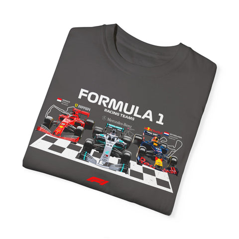 Formula 1 Racing Unisex Garment-Dyed T-Shirt