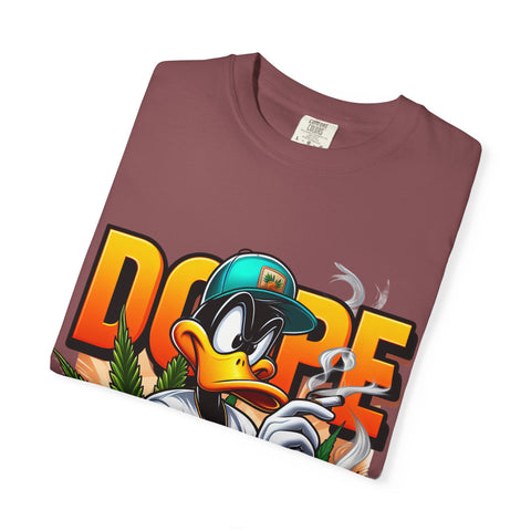 Dope Duck Graphic Unisex T-Shirt – Cool Casual Wear for Car Lovers & Street Style Enthusiasts