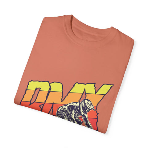 BMX Rider Unisex Garment-Dyed T-Shirt | Retro Cycling Style