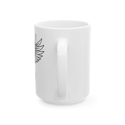 Majestic Eagle Ceramic Mug - 11oz & 15oz - Perfect for Wildlife Lovers