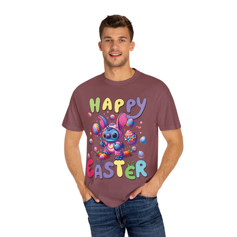 Happy Easter Unisex Garment-Dyed T-Shirt