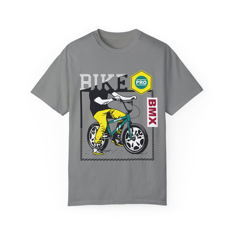 BMX Pro Unisex Garment-Dyed T-shirt - Perfect for Cycling Enthusiasts