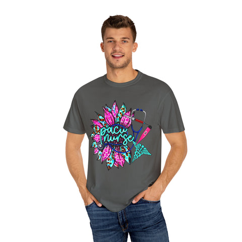 Vibrant Floral Unisex T-Shirt - Perfect for Nurses | Gift for Healthcare Heroes