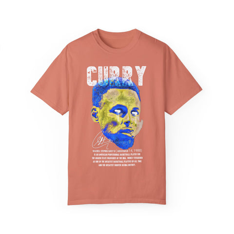 Unisex Garment-Dyed T-Shirt - Stylish Tribute to Curry | Perfect for Basketball Fans