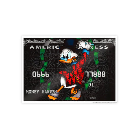 Mickey Money Maker Gloss Poster