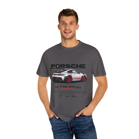 Porsche Racing T-Shirt | Fast and Powerful Graphic Tee for Car Enthusiasts