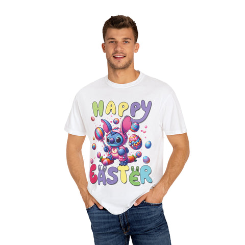 Happy Easter Unisex Garment-Dyed T-Shirt