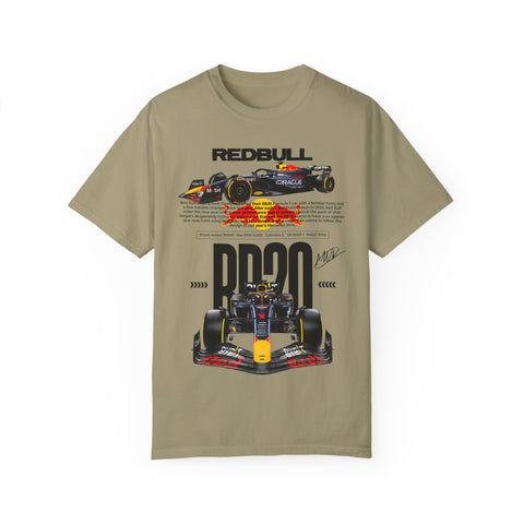 Red Bull Racing T-Shirt - Unisex Garment-Dyed Tee for F1 Fans