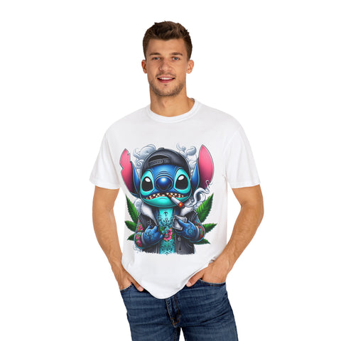 Vibrant Stitch-Inspired Unisex T-Shirt | Funky Streetwear Vibe | Perfect for Festivals and Casual Outings