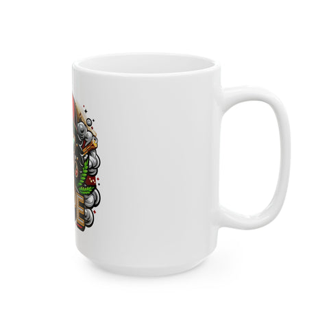Dope Design Ceramic Mug - 11oz & 15oz - Perfect Gift for Coffee Lovers & Trendsetters