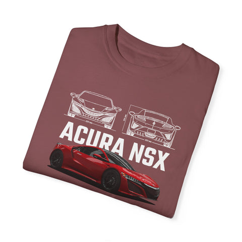 Acura NSX Unisex Garment-Dyed T-Shirt – Car Enthusiast Apparel for Auto Lovers