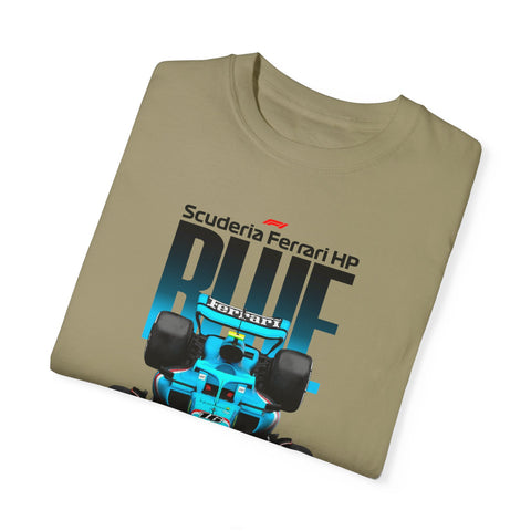 Speedster Unisex Garment-Dyed T-Shirt - Scuderia Ferrari HP Racing Design