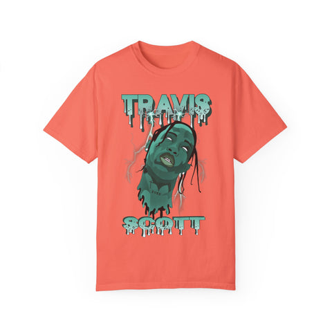 Unisex Travis Scott Dripping Graphic T-Shirt - Hip Hop Streetwear