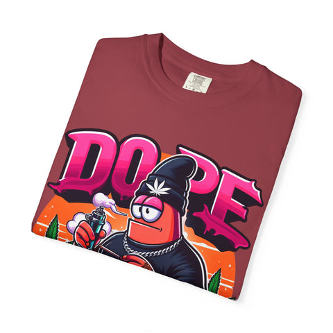 Cool Graphic T-Shirt - 'Dope' Vintage Cartoon Design