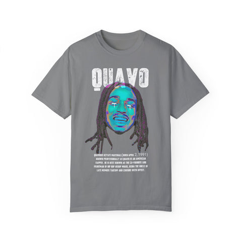 Unisex Garment-Dyed T-Shirt - Quavo Tribute Tee