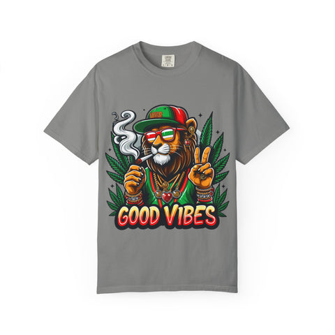 Good Vibes Unisex Garment-Dyed T-Shirt