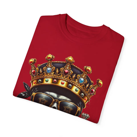 King Skull Graphic Unisex T-Shirt - Trendy Streetwear for Cool Casual Vibes