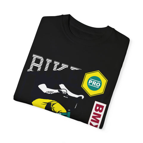 BMX Pro Unisex Garment-Dyed T-shirt - Perfect for Cycling Enthusiasts