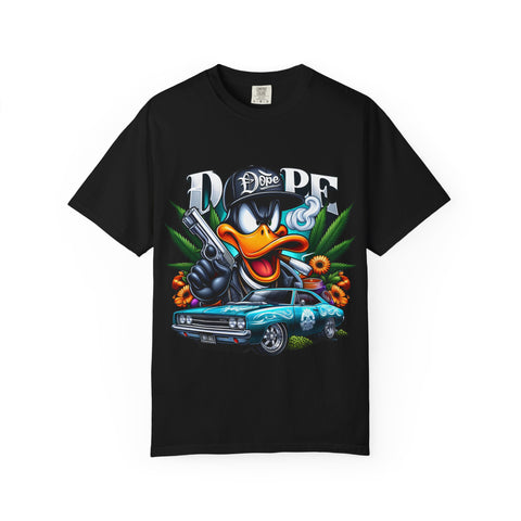 Dope Vibe Unisex Garment-Dyed T-Shirt - Cool Streetwear with Funky Graphic