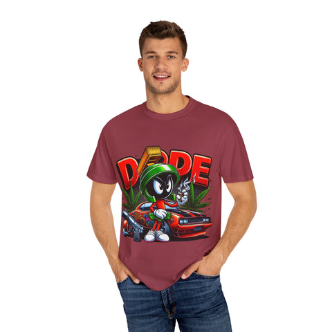 Retro Dope Graphic Unisex Garment-Dyed T-shirt