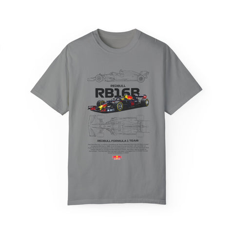 Unisex Garment-Dyed T-shirt - Red Bull Formula 1 Team Graphic Tee