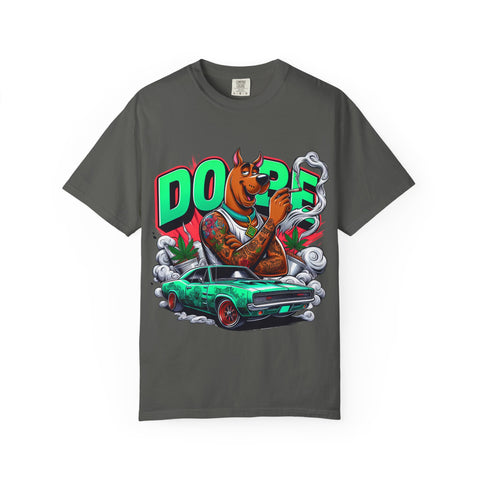 Dope Scooby-Doo Unisex T-Shirt - Vintage Car Design