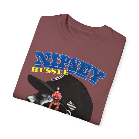 Unisex Garment-Dyed T-Shirt - Nipsey Hussle Tribute Tee