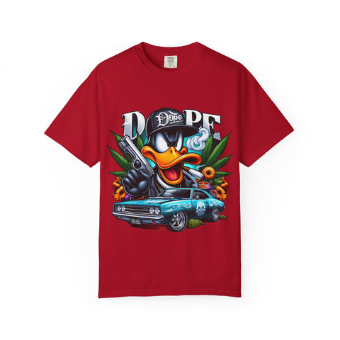 Dope Vibe Unisex Garment-Dyed T-Shirt - Cool Streetwear with Funky Graphic
