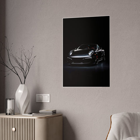 Sleek Luxury Car Gloss Poster - Perfect for Auto Enthusiasts & Home Decor