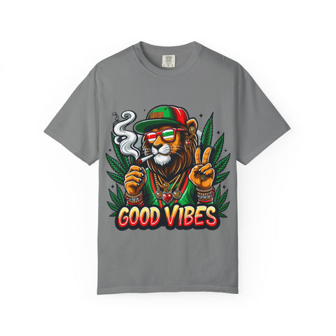 Good Vibes Unisex Garment-Dyed T-Shirt