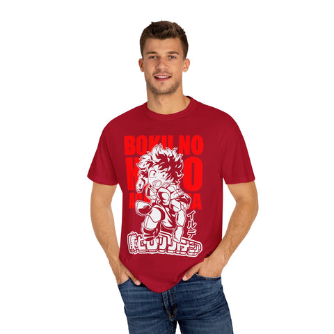 Boku No Hero Academia Unisex Garment-Dyed T-Shirt