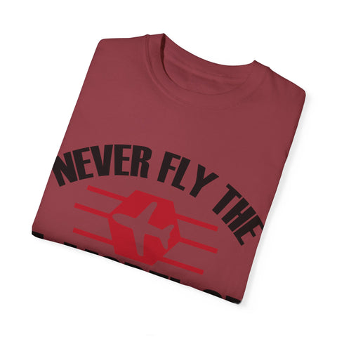 Unisex Airplane Graphic T-Shirt - 'Never Fly the A Model of Anything'