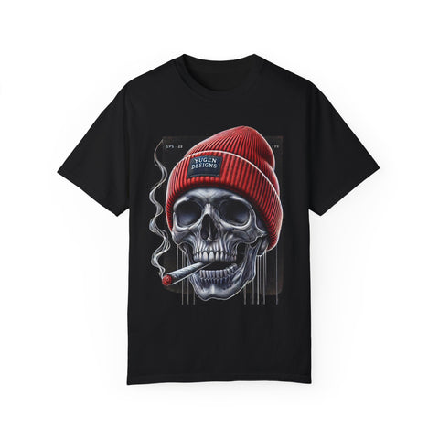 Edgy Skull Graphic Unisex T-Shirt - Streetwear Style for Music Festivals & Everyday Wear