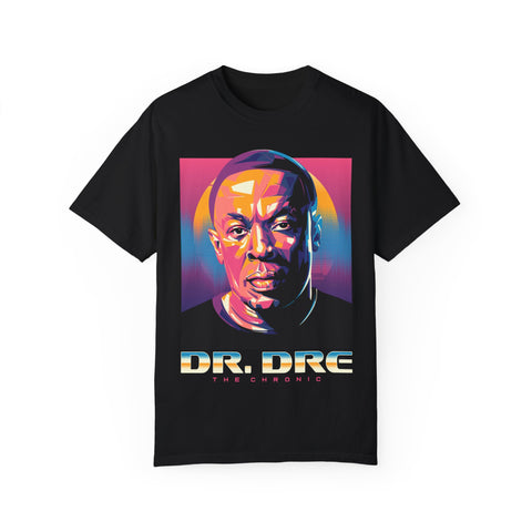 Dr. Dre 'The Chronic' Unisex Garment-Dyed T-Shirt - Vintage Hip-Hop Style