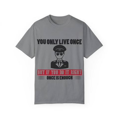 You Only Live Once Graphic Tee for Adventurers