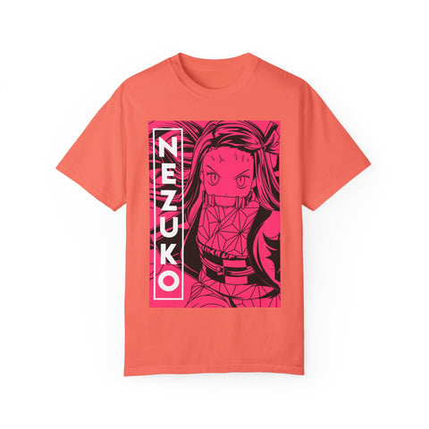 Nezuko Anime T-Shirt - Unisex Garment-Dyed Tee