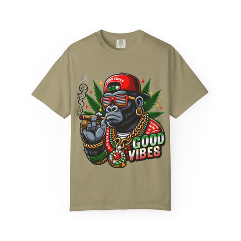 Good Vibes Gorilla Unisex T-Shirt – Fun & Relaxed Style for Chill Occasions