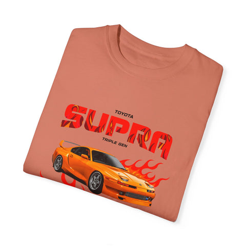 Toyota Supra Vintage Graphic T-Shirt - Perfect for Car Enthusiasts