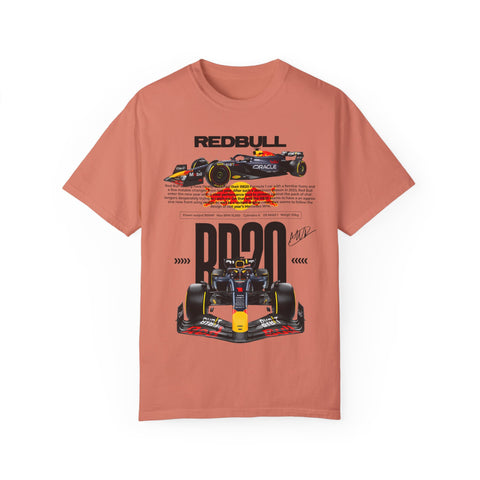 Red Bull Racing T-Shirt - Unisex Garment-Dyed Tee for F1 Fans