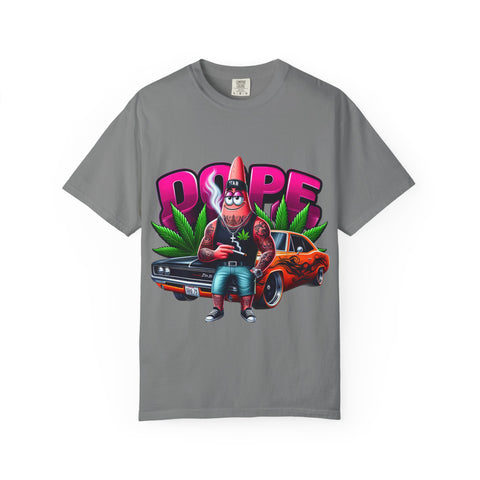 Cool Graffiti T-Shirt - 'DOPE' Graphic Design for Streetwear Lovers