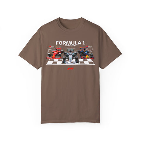Formula 1 Racing Unisex Garment-Dyed T-Shirt