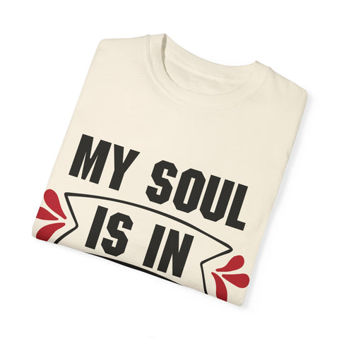 My Soul is in the Sky Unisex Garment-Dyed T-shirt - Inspirational Tee for Spirit Lovers