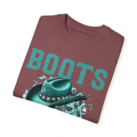 Cowboy Boots Graphic T-Shirt for Western Fashion Lovers